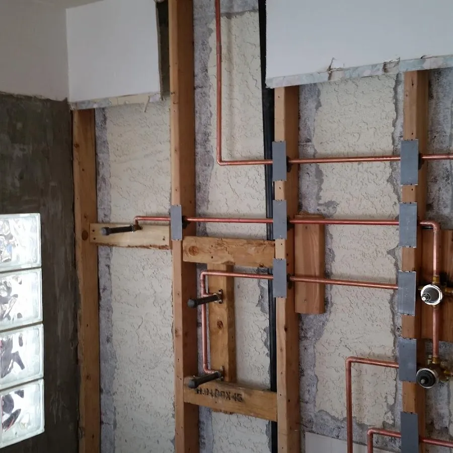 Copper pipe installation for Burst Pipe Repair in New Baltimore